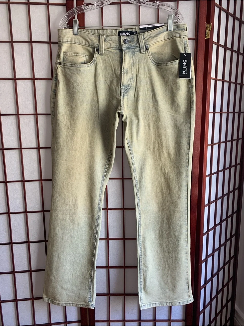 NWT Buffalo David Bitton Slim Boot King Jeans in Mens Size 32x30 (31”)